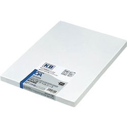 PPC用フィルムラベル A4ノーカット 透明 ツヤ消し 100枚