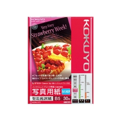 IJP用写真用紙 セミ光沢紙 B5 30枚
