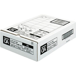 LBP用ラベル A4 24面 500枚