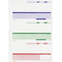 プリンタ用カット紙フォーム・三面付 A4