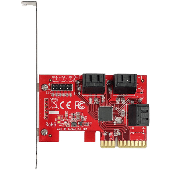 内蔵SATA IIIポート増設IFボード 1年保証 SATA3-I6-PCIE