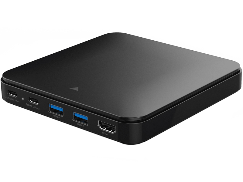 USB3.2 Gen1 4K60Hz HDMI USB PD ハブ機能付き2.5型ドライブケース KR-U3G1HUBHDMPD-2.5