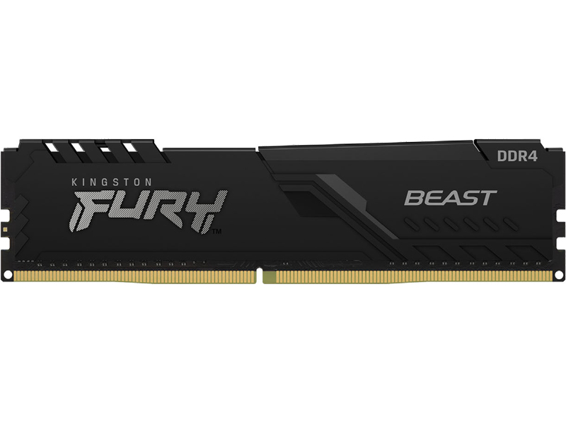 16GB DDR4 3200MHz CL16 DIMM FURY Beast Black 1RX8