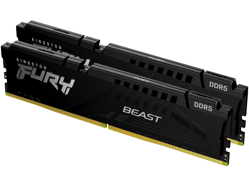 32GB DDR5 5600MHz CL40 DIMM (Kit of 2) FURY Beast Black