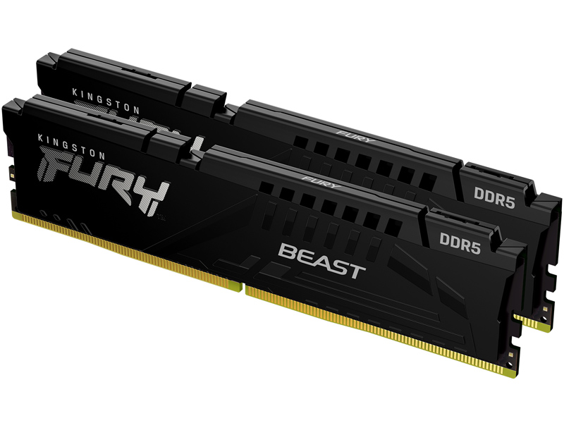 16GB DDR5 6000MT/s CL36 DIMM (Kit of 2) FURY Beast Black