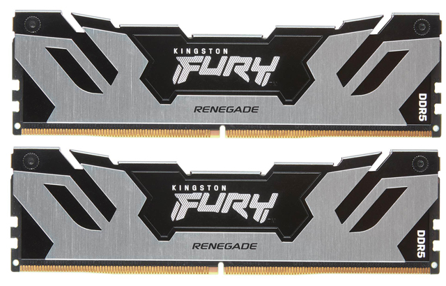 48GB DDR5 7200MT/s CL38 DIMM (Kit of 2) FURY Renegade Silver XMP
