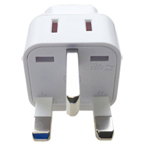 海外用2口変換プラグ BFタイプ