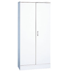 光配線盤自立タイプ(144芯・SCアダプタケーブル出力タイプ) 融着＋アダプタ接続＋融着タイプ アダプタ数:72芯分 融着数:144芯