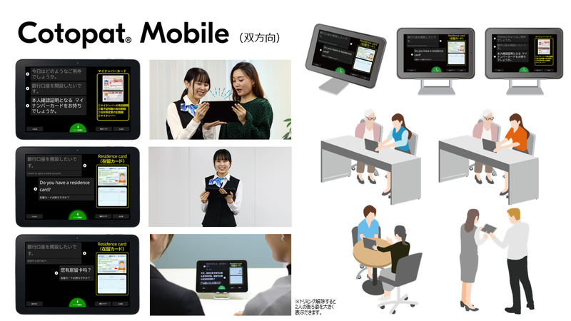 Cotopat Mobile タブレット表示モデル(2年利用）