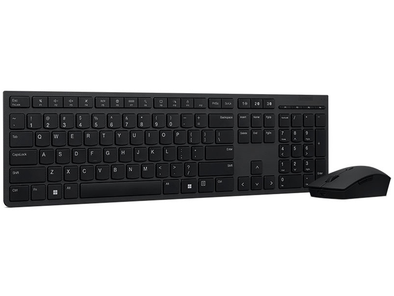 Lenovo プロフェッショナル ワイヤレス 充電式 キーボード＆マウス - 日本語