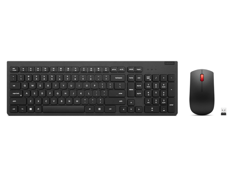 Lenovo エッセンシャル ワイヤレス キーボード&マウス 2 - 日本語