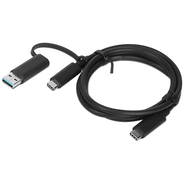 ハイブリッド USB Type-C/USB Type-A ケーブル(1メートル)