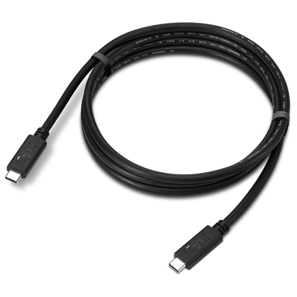 Lenovo USB 20Gbps Type-C ケーブル(1.5メートル)