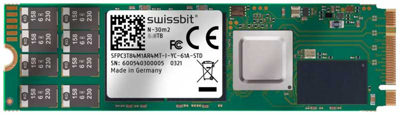 M.2 N-30m2 1.92TB NVMe3.0 RI NHS SSD(産業用)