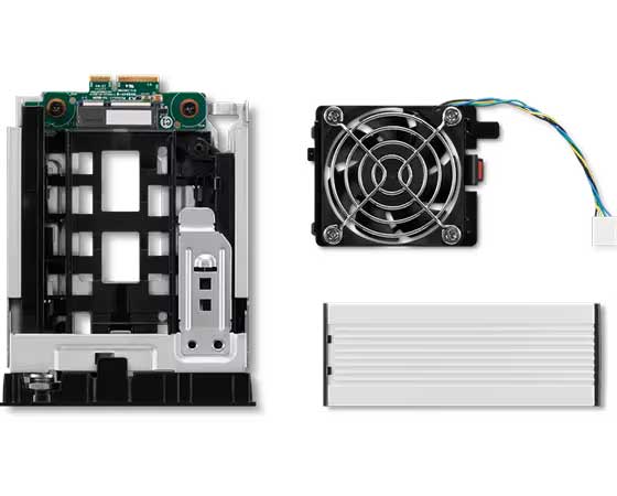 ThinkStation フロントアクセス M.2 SSD ブラケットキット(ThinkStation P8)