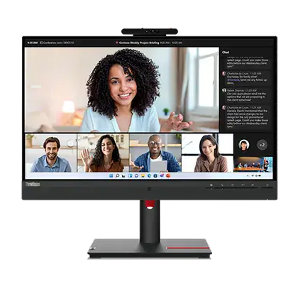 ThinkVision T24mv-30 (23.8型/1920×1080/HDMI、DisplayPort、USB Type-C/黒/スピーカー：あり)