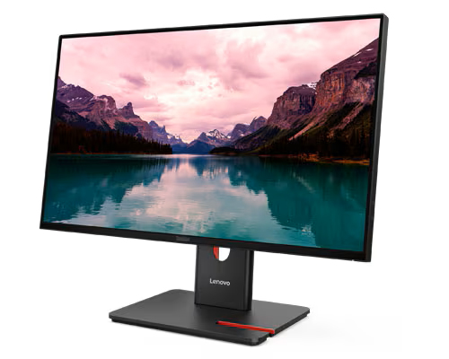 ThinkVision T24-40 (23.8型/1920×1080/HDMI、DP、VGA/レイヴンブラック/スピーカー：あり)