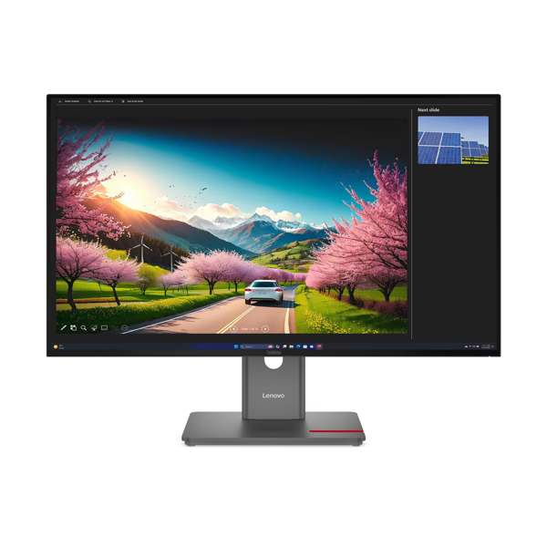 ThinkVision P32UD-40 (31.5型ワイド液晶ディスプレイ/3840×2160/Thunderbolt4、DP、HDMI/ブラック/スピーカー：なし/3年間フル保証/広視野角IPSパネル採用)