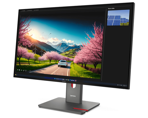 ThinkVision P32UD-40 (31.5型ワイド液晶ディスプレイ/3840×2160/Thunderbolt4、DP、HDMI/ブラック/スピーカー：なし/3年間フル保証/広視野角IPSパネル採用)