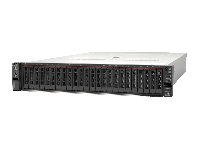 ThinkSystem SR665(HS 2.5)/EPYC-7F72(24) 3.20GHz×1/PC4-25600 16.0GB(16×1)/RAID-940-8i-4GB/POW(1100W×1)/OSなし/3年保証9x5(CRU-NBD)/SS90