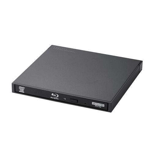 ポータブルBlu-rayディスクドライブ/for Windows/USB3.2 Gen1/スリム/編集＆再生＆書き込み/Type-C＆Type-Aケーブル付属/ブラック