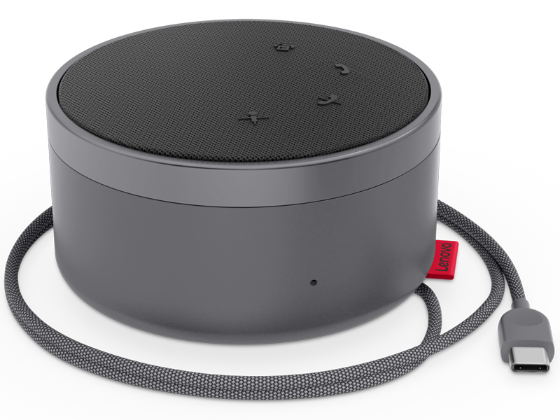 【Cons】Lenovo Go USB Type-C スピーカーフォン（グレー）