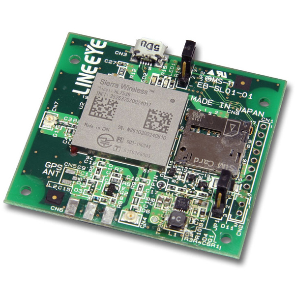 LTE無線モジュールHL7539組込み評価ボード