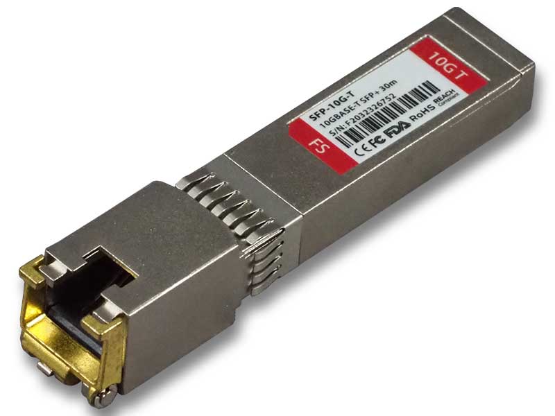 10GBASE-T SFP+モジュール