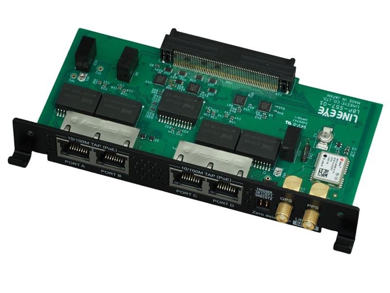 LAN/PoE(2ch)計測用拡張セット(EtherCAT対応)