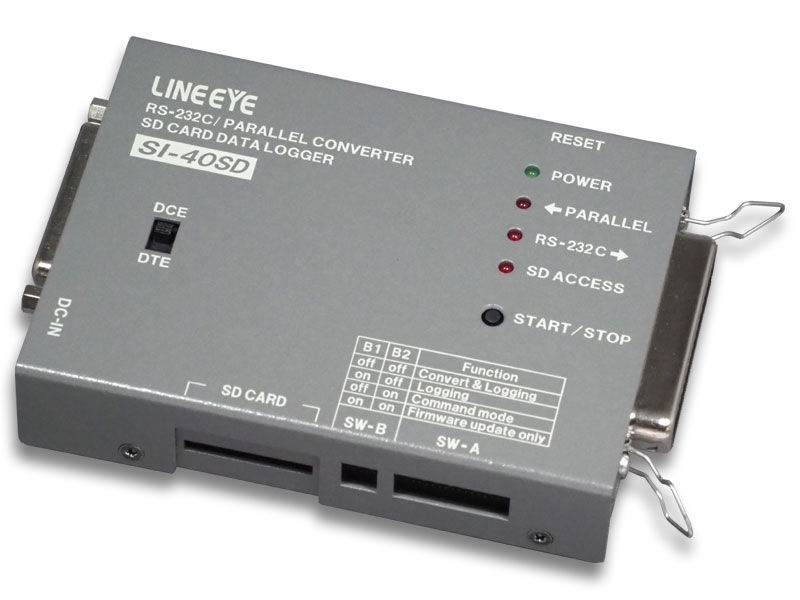 インターフェースコンバータ セントロニクス<=>RS-232C データロガータイプ