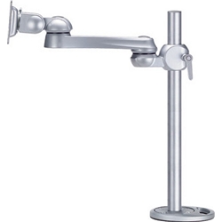 水平多関節モニターアーム（グロメット固定） VESA75、100mm