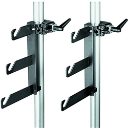 背景紙3本掛けフック（左右一対/035スーパークランプ付）