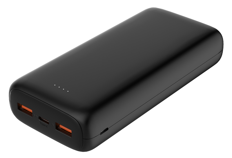 HIDISC PD20W急速充電対応 モバイルバッテリー 20000mAh ブラック