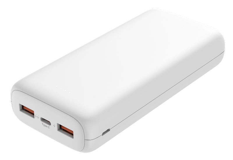 HIDISC PD20W急速充電対応 モバイルバッテリー 20000mAh ホワイト