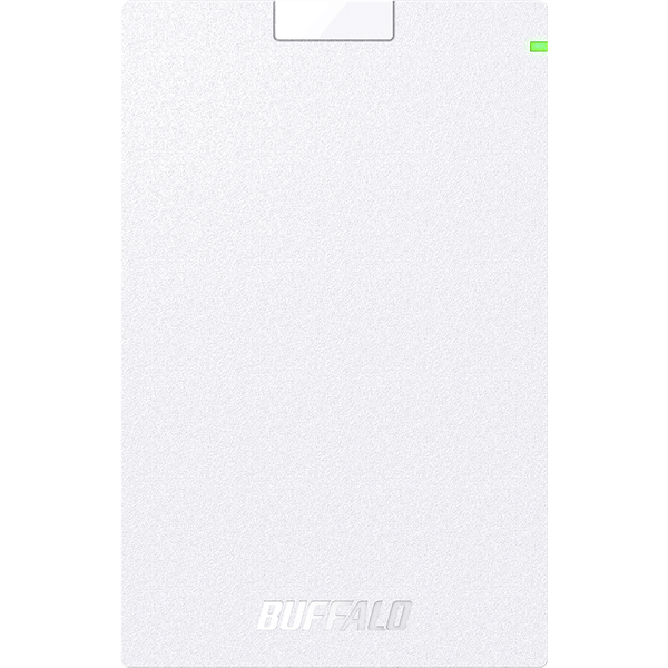 ミニステーション USB3.1(Gen.1)対応 ポータブルHDD スタンダードモデル ホワイト 1TB
