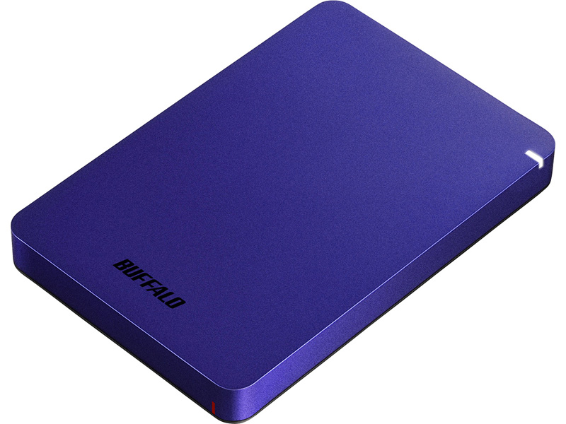 USB3.1（Gen.1）対応 耐衝撃ポータブルHDD 1TB ブルー