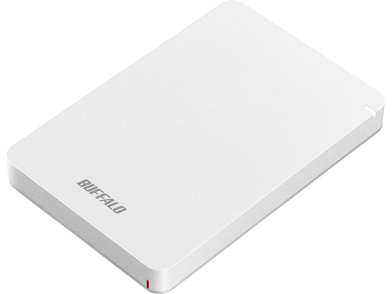 USB3.1（Gen.1）対応 耐衝撃ポータブルHDD 1TB ホワイト