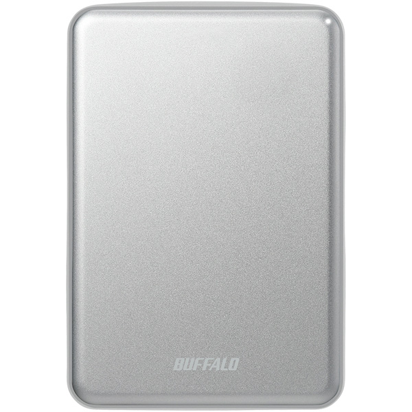 USB3.1（Gen.1）対応 アルミ素材&薄型ポータブルHDD 1TB シルバー