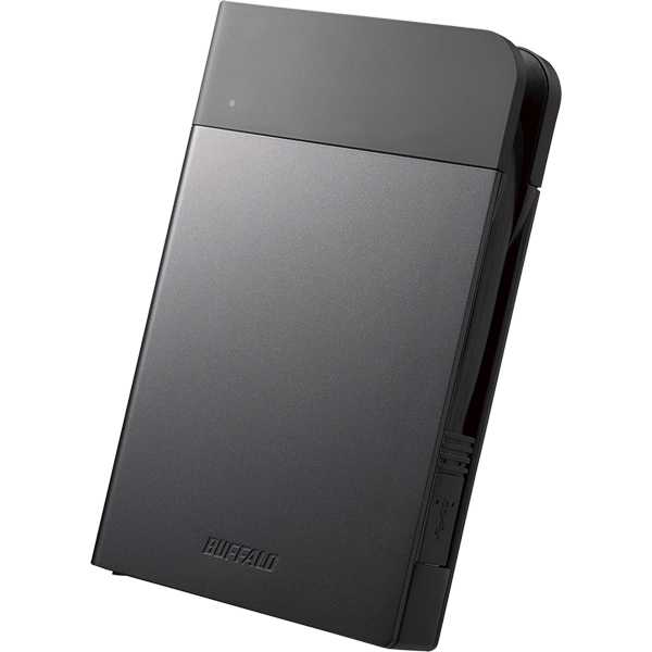 USB3.1（Gen1)対応 耐衝撃ポータブルHDD 1TB ブラック