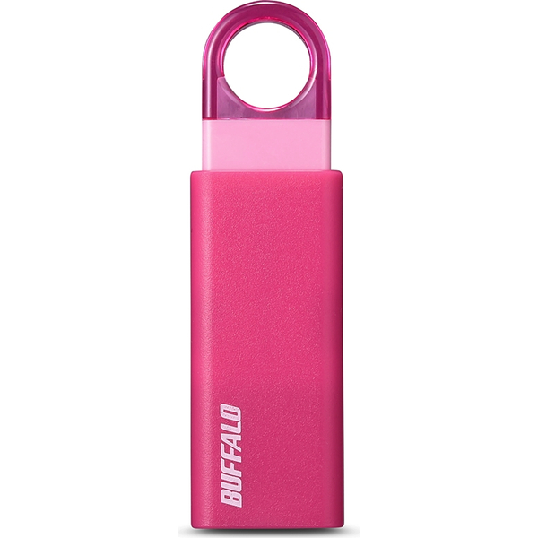 オートリターン機構搭載 ノックスライド USB3.1（Gen1）/USB3.0対応 USBメモリー 32GB ピンク