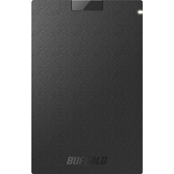 抗ウイルス・抗菌ポータブルSSD USB3.2(Gen1) Type-A 250GB ブラック