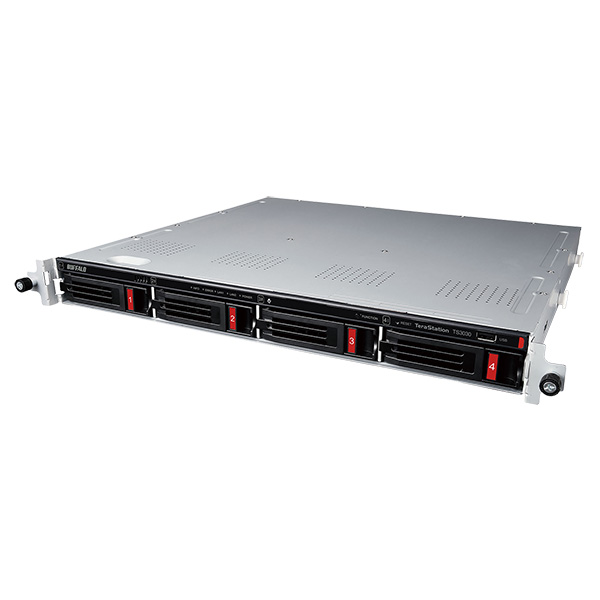 TeraStation TS3430RNシリーズ 4ベイラックマウントNAS 8TB