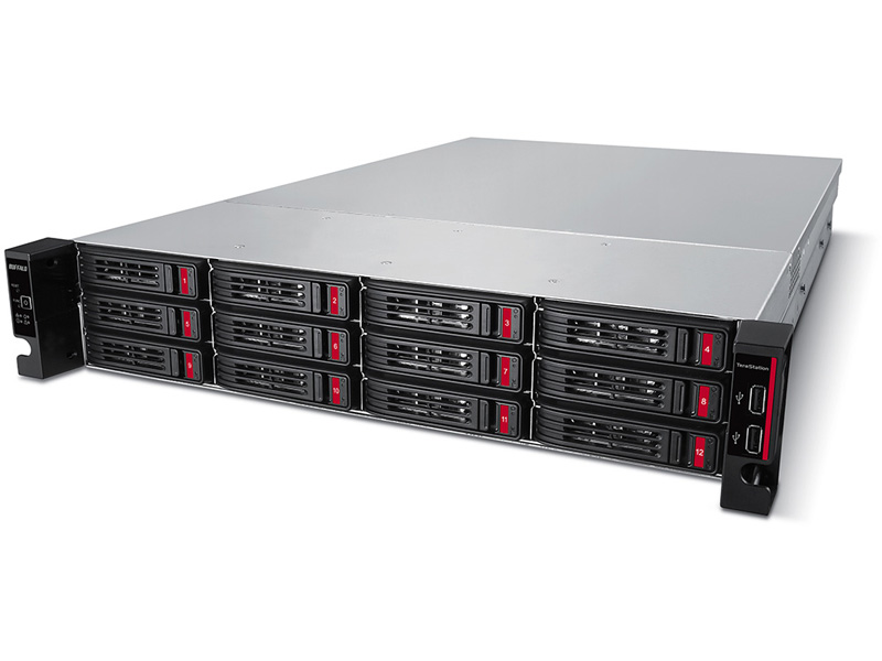 TeraStation TS51210RHシリーズ 4ベイNAS ラックマウントモデル 64TB