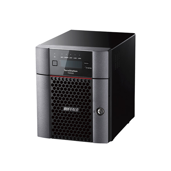 TeraStation TS5420DNシリーズ 4ドライブNAS 8TB