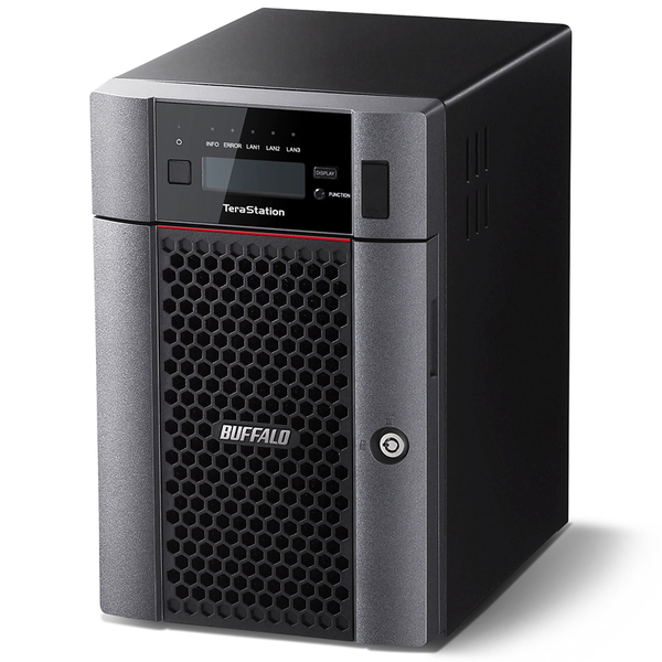 TeraStation TS5610DNシリーズ 10GbE標準搭載 6ドライブNAS 18TB