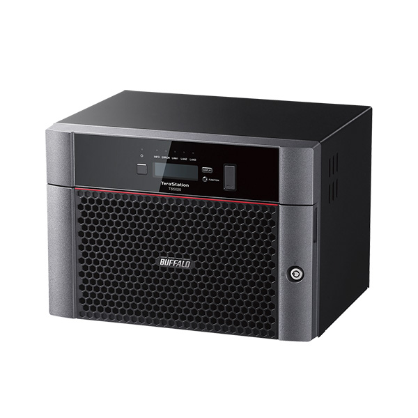 TeraStation TS5820DNシリーズ 8ドライブNAS 64TB