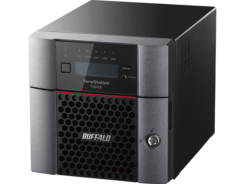 TeraStation TS6200DNシリーズ 2ベイ デスクトップNAS 8TB
