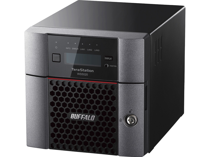 TeraStation WS IoT 2022 for Storage Workgroup Edition搭載デスクトップNAS 2ベイ 8TB