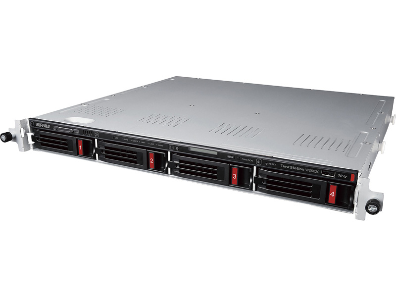 TeraStation WS IoT 2022 for Storage Standard Edition搭載ラックマウントNAS 4ベイ 32TB