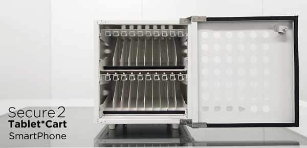 スマートフォン収納キャビネット Tablet*Cart Secure2 SP SmartPhone 20台収納 白色